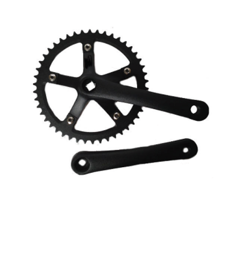 Pédalier MIJNENPIEPER monovitesse 38d L170mm Noir
