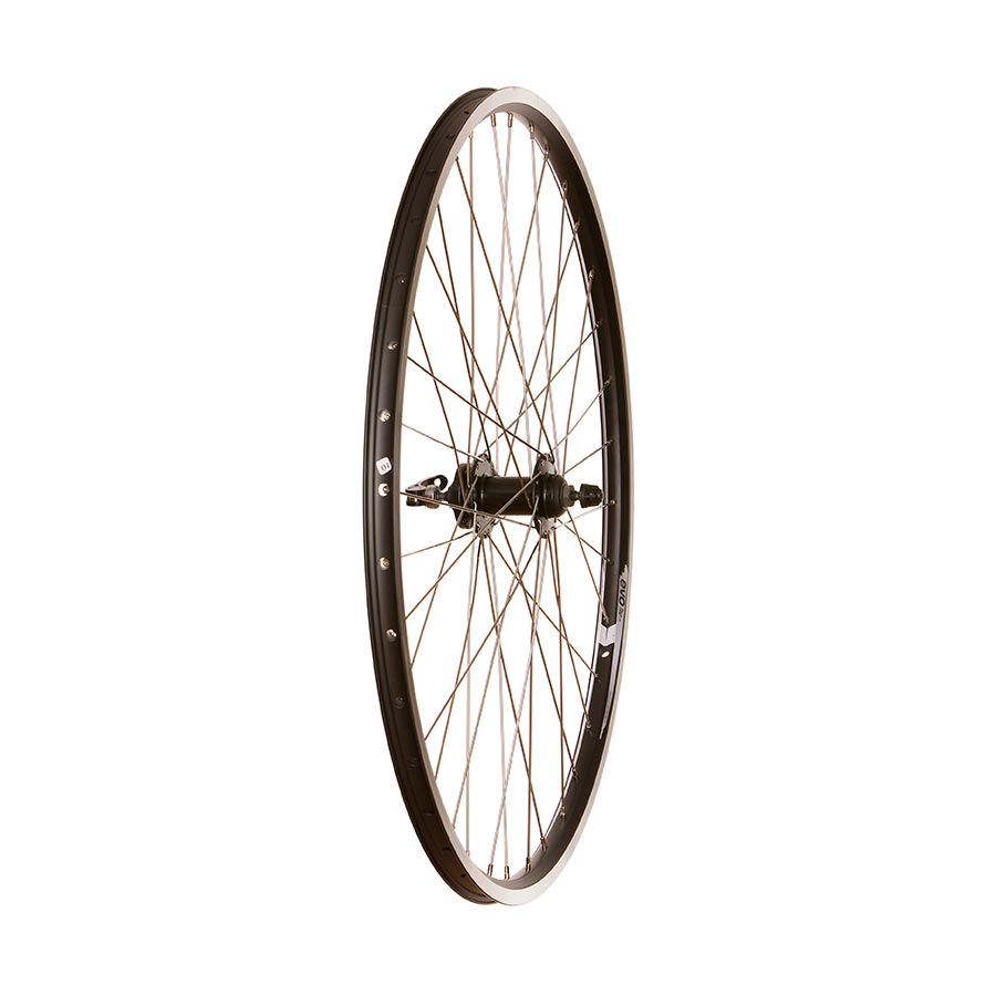 Evo Tour 19 Black, Roue, Avant, 700C / 622, Trous: 36, QR, 100mm, Jante et disque IS 6-boulons