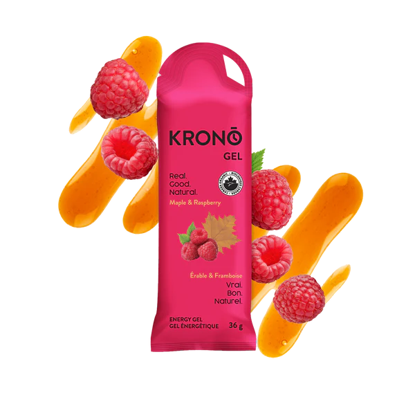 Gels énergétiques Érable et Framboise