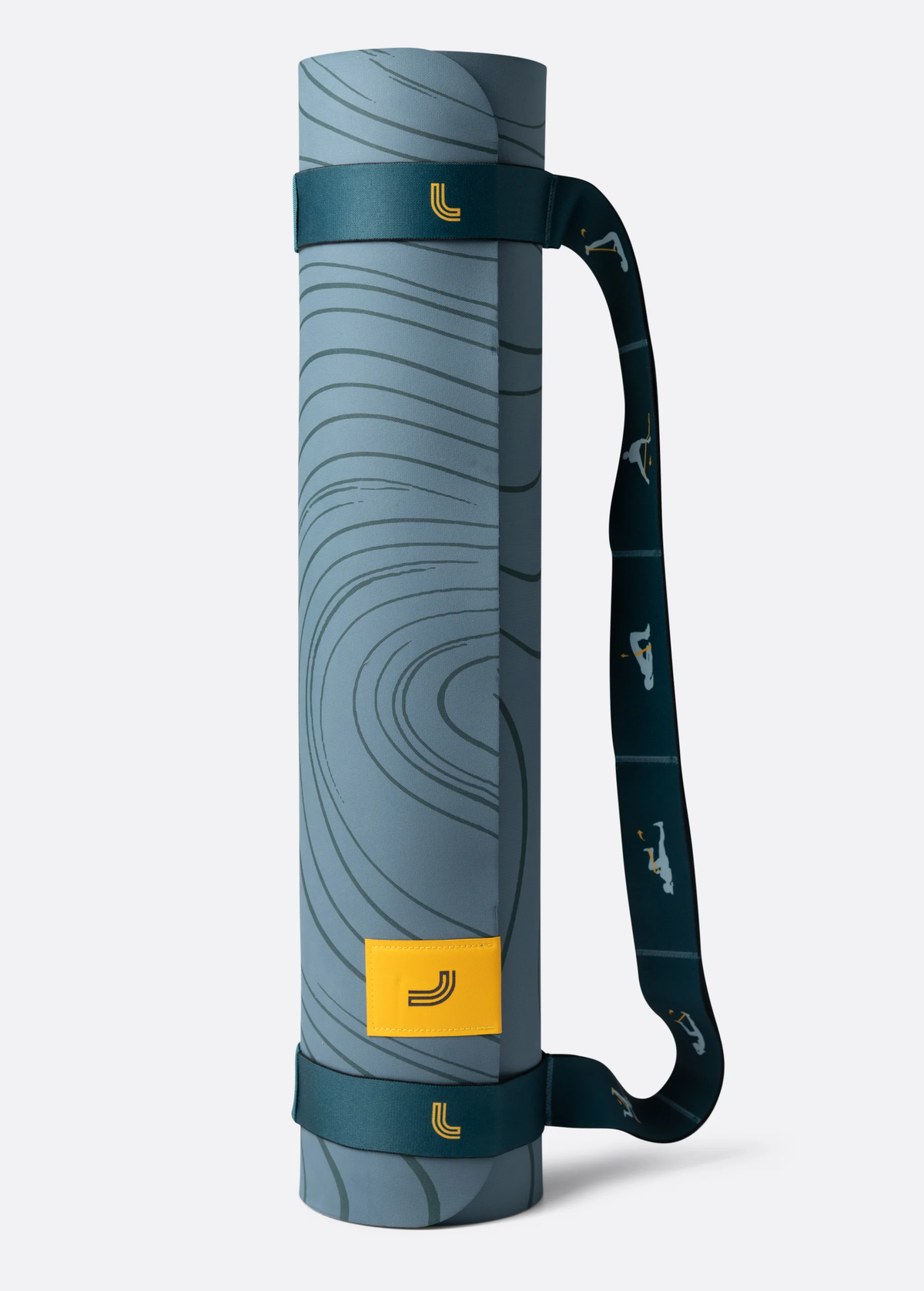 Tapis de yoga Prima - Vert met