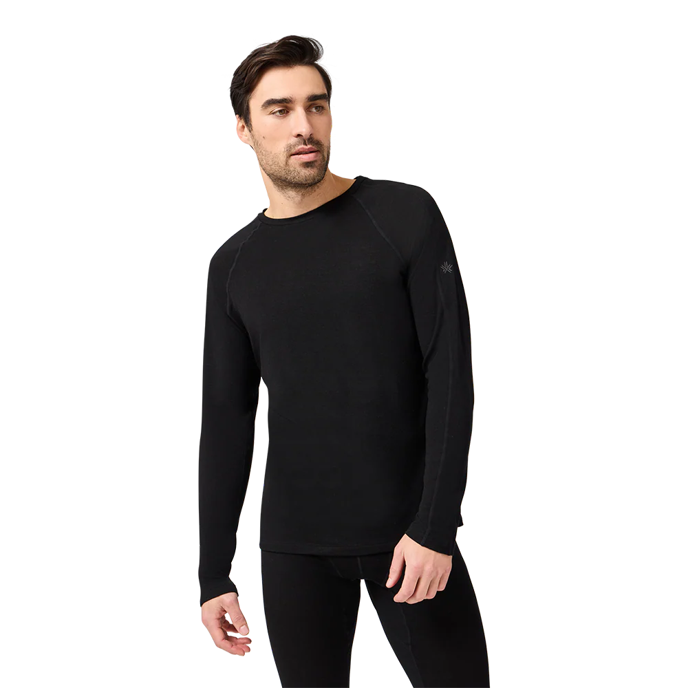 Chandail à col rond MerinoMIX ACTIVE – Homme