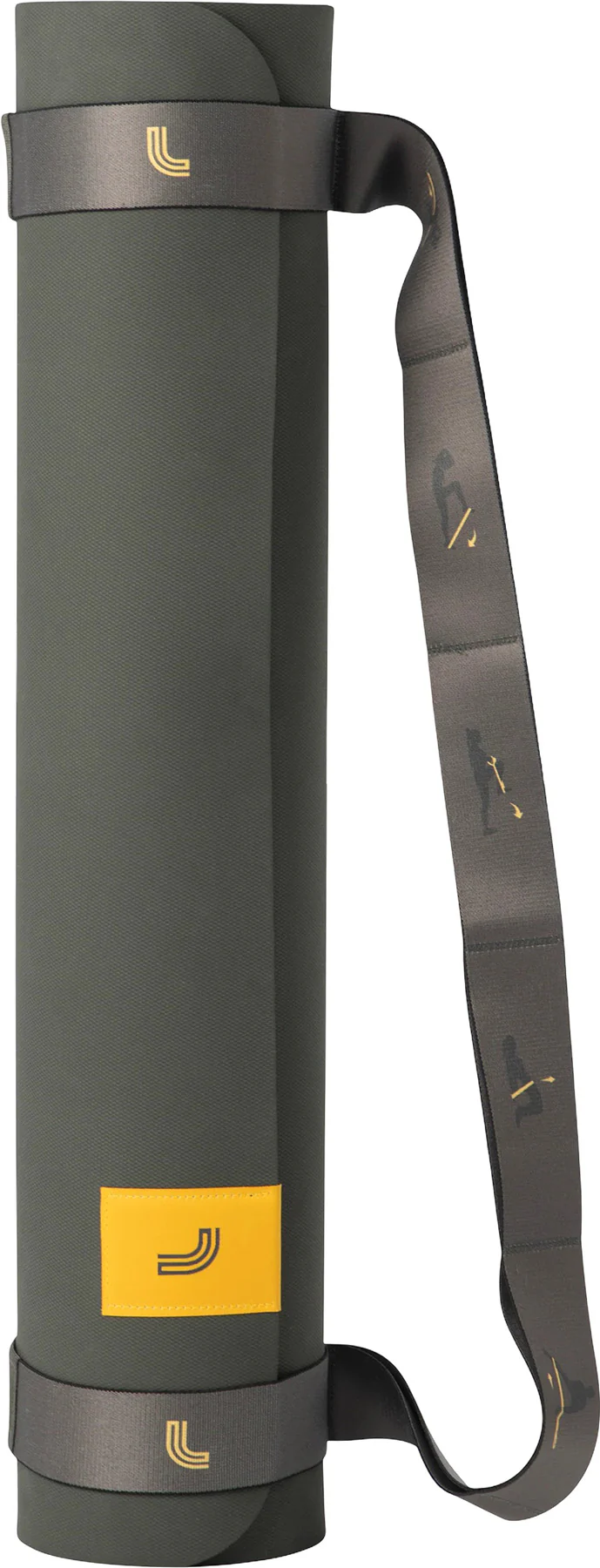 Tapis avec sangle Pose - Noir