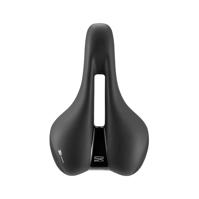 Selle Royal Ellipse Moderate Selle 276 x 180mm Unisexe  474g Noir