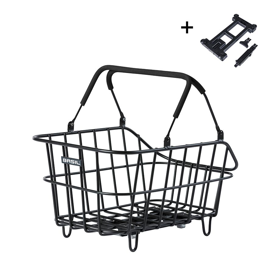 Cento rear, Panier Arrière, Noir