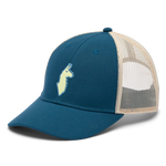 Llama Trucker Hat Abyss - Casquette