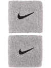 Swoosh Wristbands Gris 2 PK