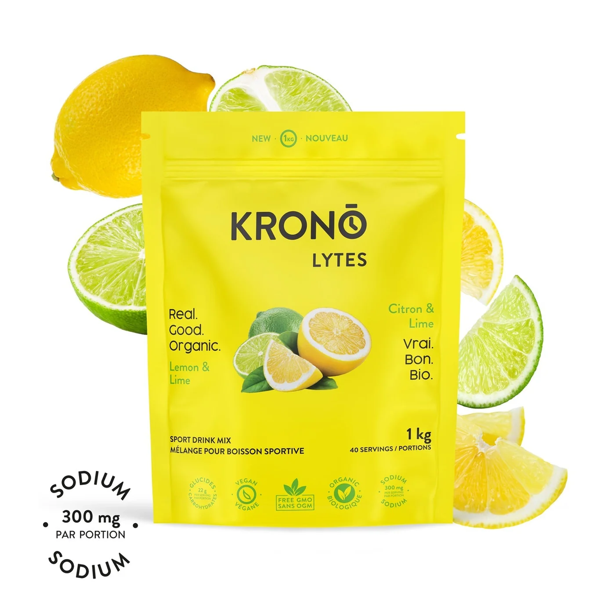 Boisson Electrolytes Lime et Citron