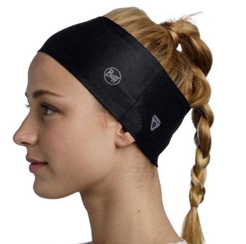 Bandeau Thermonet Headband Solid Black