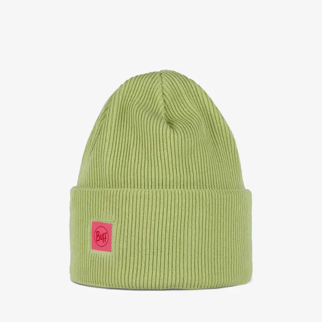 Crossknit Beanie Solid Adult Jaune