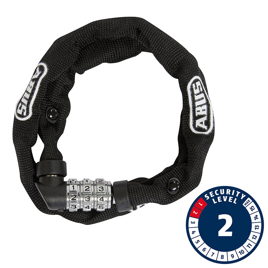 1200 Web, Cadenas à chaîne, Combinaison, 4mm, 60cm, Noir