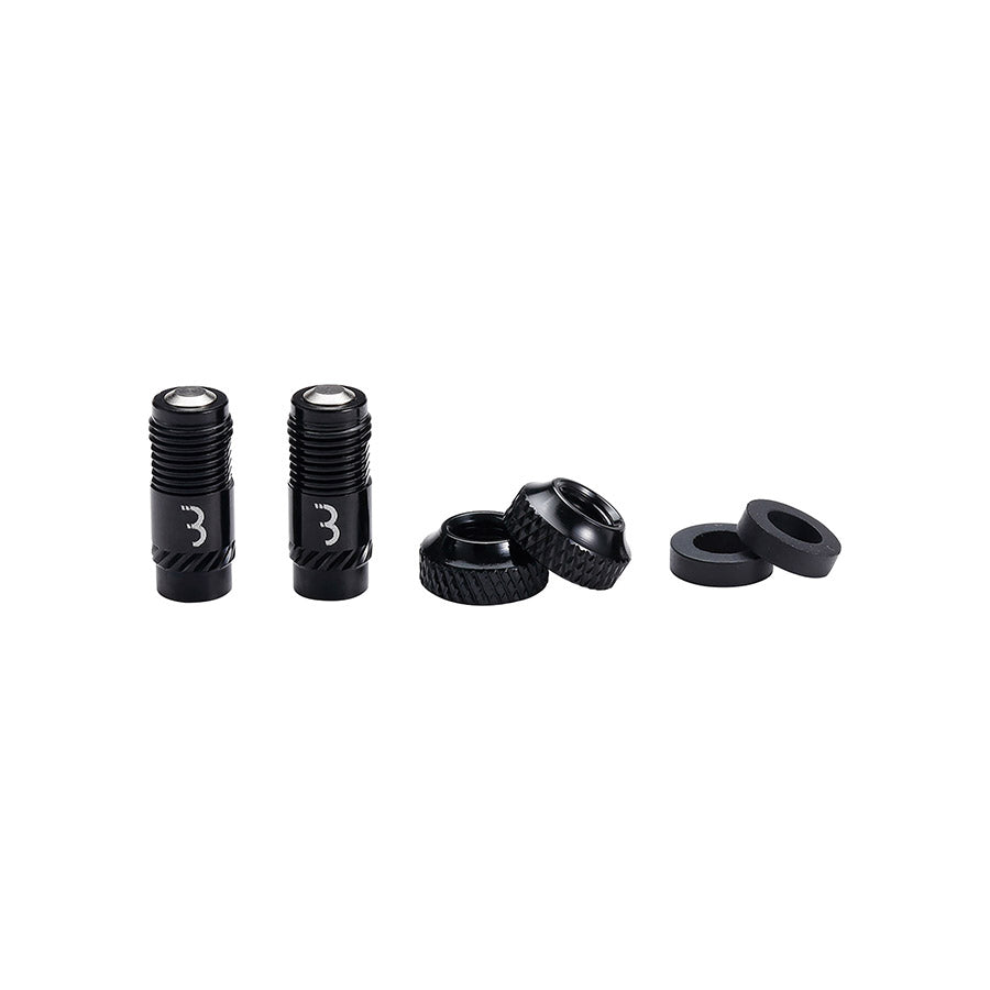BBB Cycling, BTI-165 CoreCap, Valve Tubeless, Noir, Paire