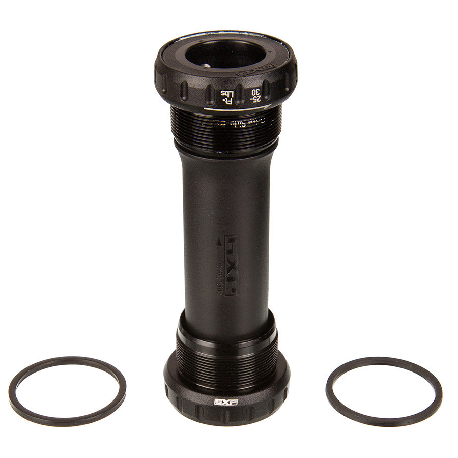 Jeu de pédalier BSA 100mm 24/22mm Noir