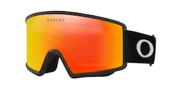 Lunettes de ski Target Line S Matte Black w/ Persimmon