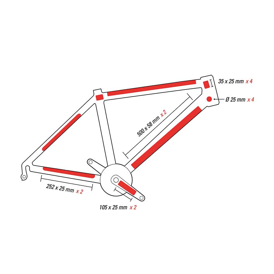 Zefal, Skin Armr, Frame prtectin, M