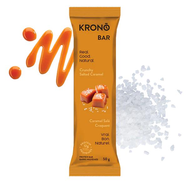 Barres Protéine Caramel Salé
