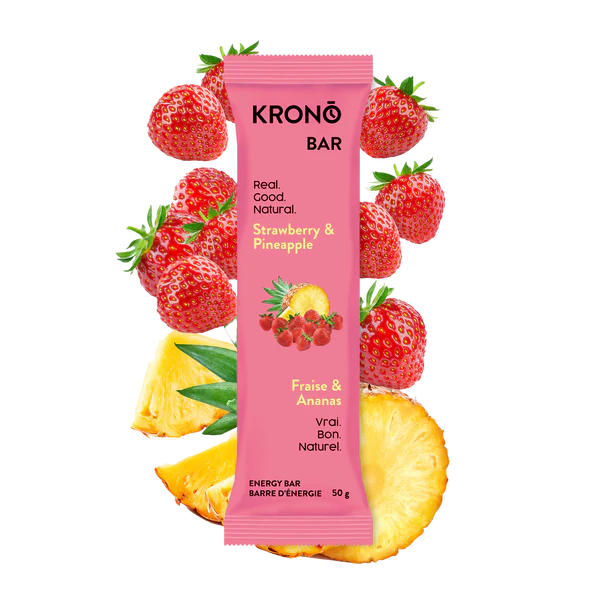 Barres énergétiques Fraise Ananas