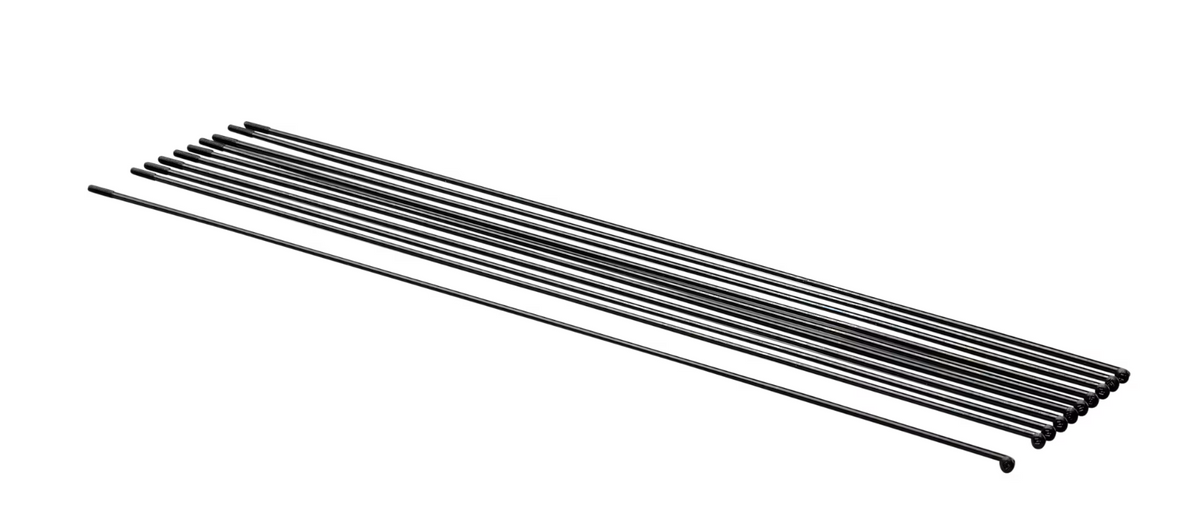 SPOKE DT COMPETITION 288MM X 2.0/1.8 BLACK 10/PACK