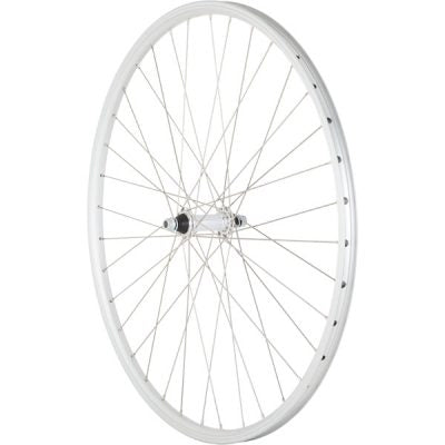 Roue De Vélo Avant 700 Argent Avec Boulons