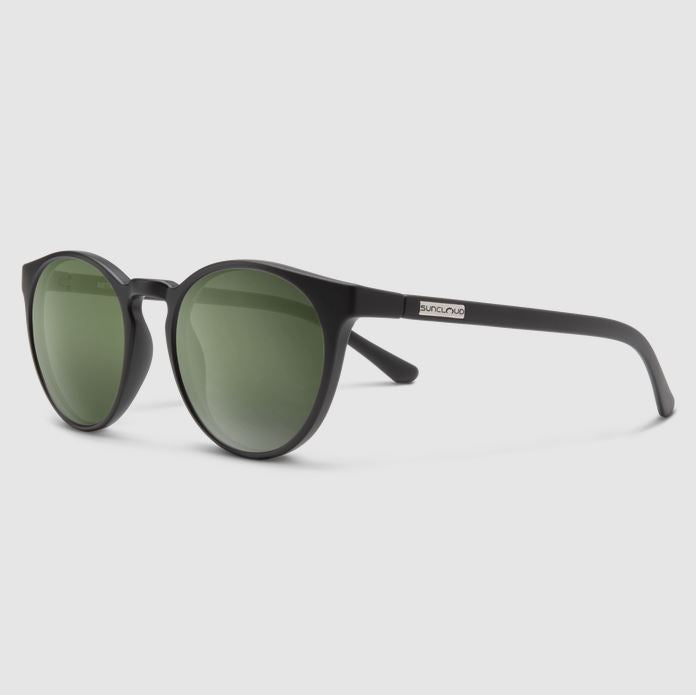 Metric Matte Black + Polarized Gray Green Lens