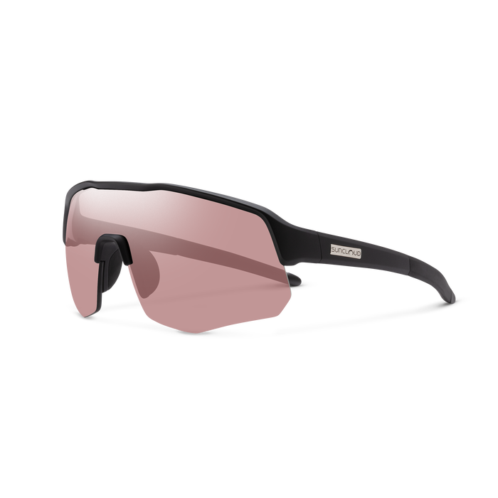 Cadence + Matte Black + Polarized Low Light Rose