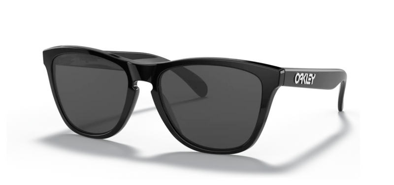 Frogskins Polished Black w / Gray