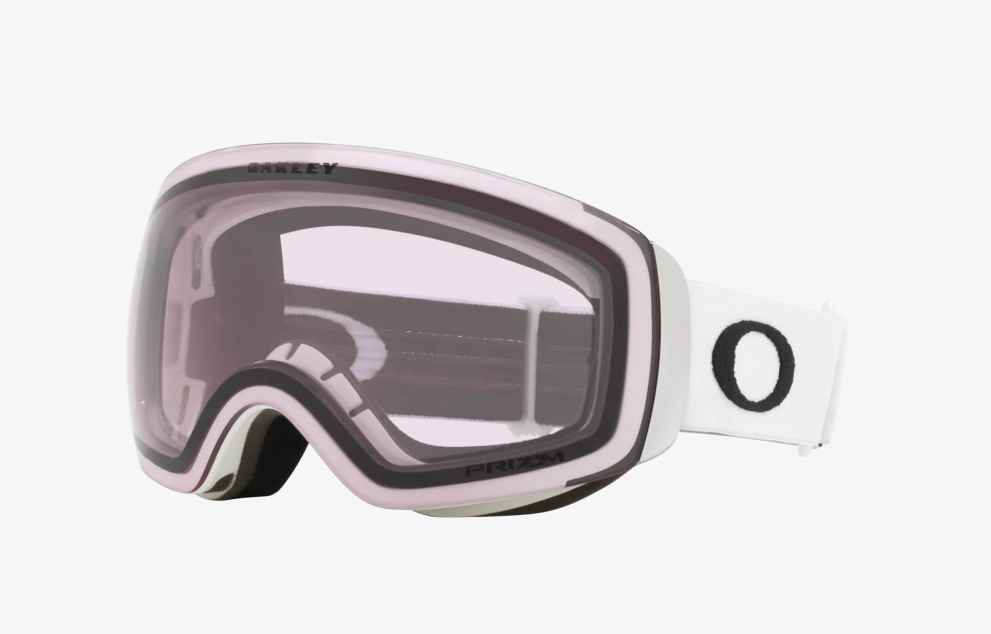 Lunettes de ski Flight Deck M Matte White w/ Prizm Clear