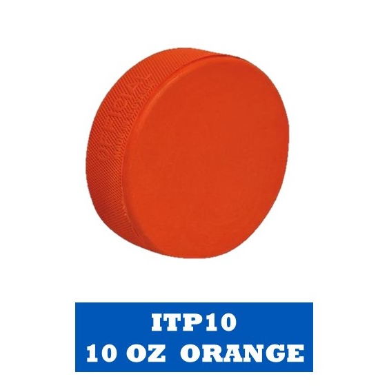 10oz Orange Practice Puck