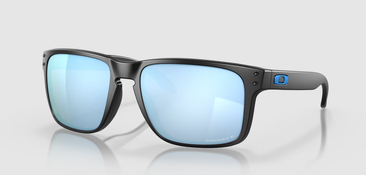 Holbrook XL Matte Black w/ Prizm Deep Water Polarized