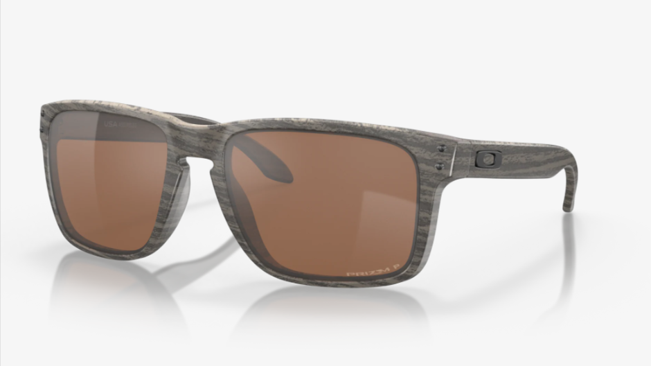 Holbrook XL Woodgrain w/PRIZM Tungsten Iridium Polarized