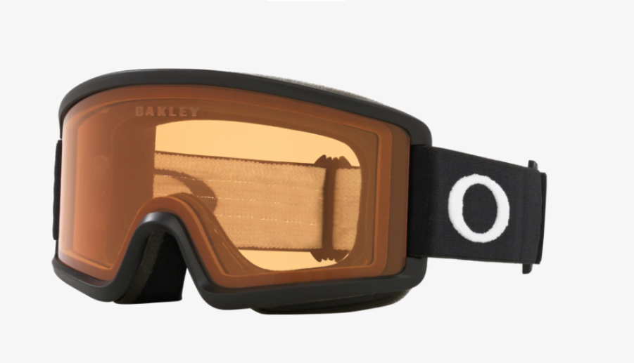 Lunettes de ski Target Line S Matte Black w/ Persimmon