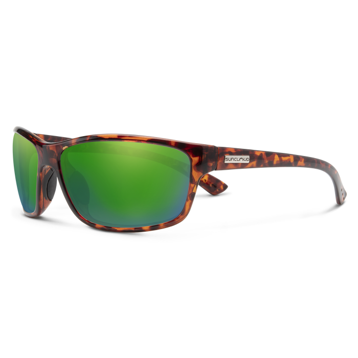 Sentry Tortoise + Polarized Green Mirror Lens