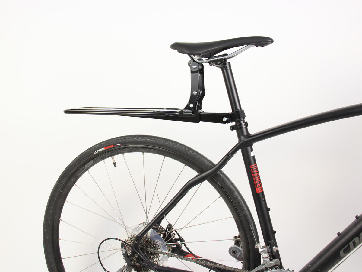 Porte-Bagage tige de selle Randonneur Noir