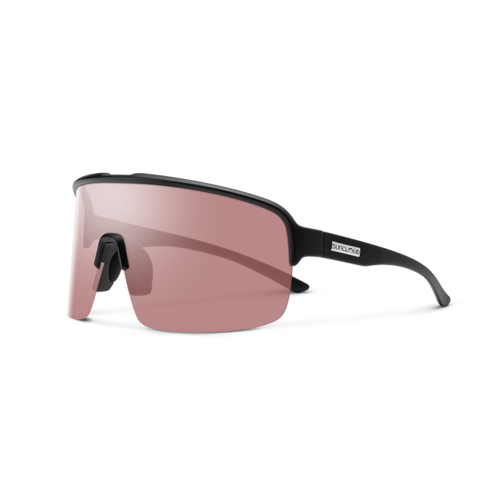 Amplify + Matte Black + Polarized Low Light Rose