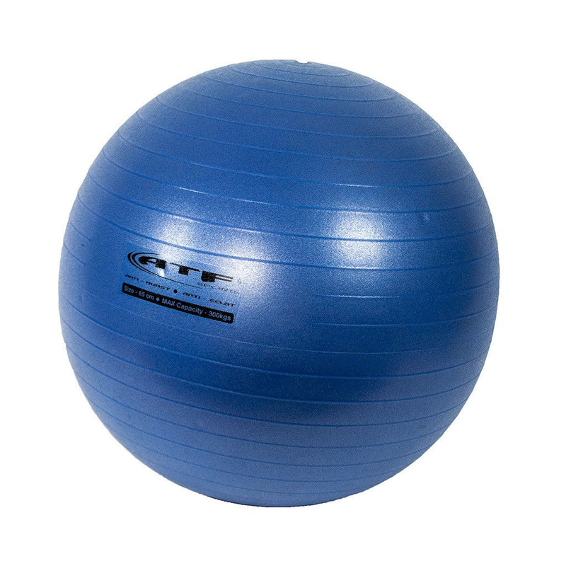 Ballon Exercice 65cm Bleu