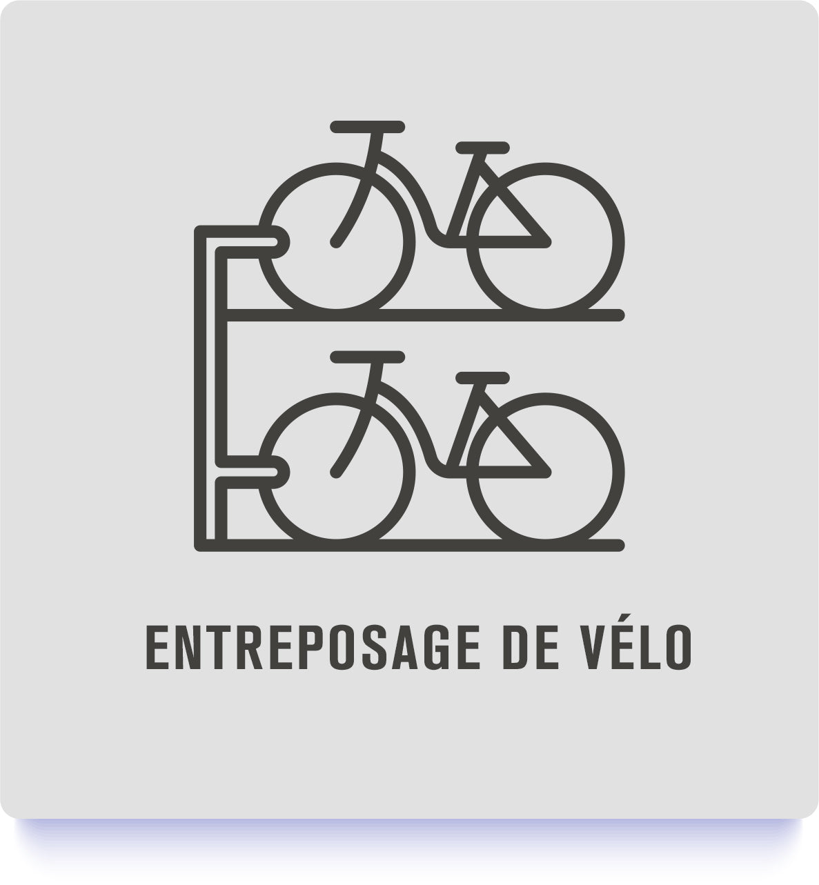 Entreposage  de vélo