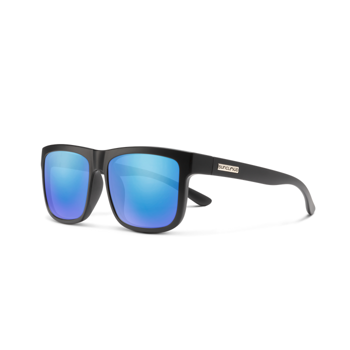 Quiver + Matte Black + Polarized Blue Mirror