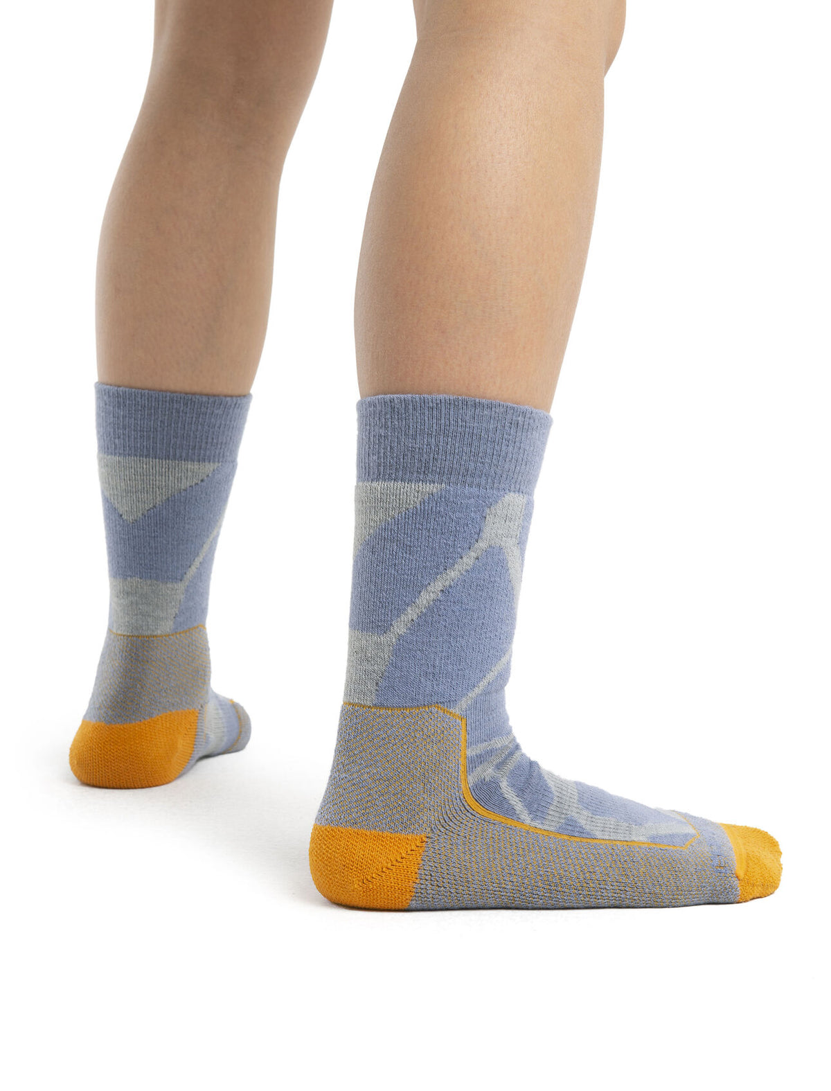 Women's Merino Hike+ Medium Crew Socks Fractured Landscapes