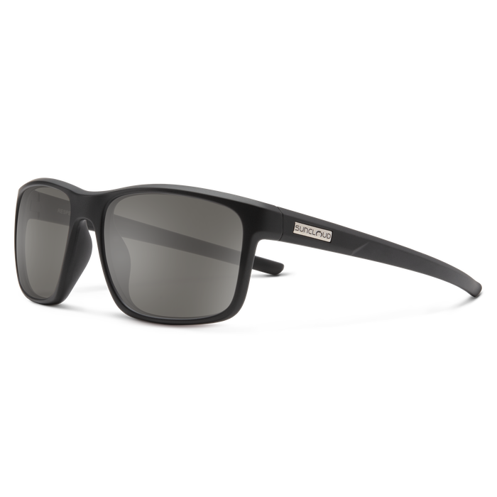 Respek + Matte Black + Polarized Gray