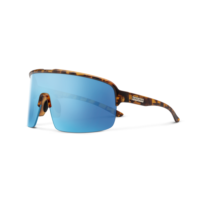 Amplify + Matte Tortoise + Polarized Aqua Mirror