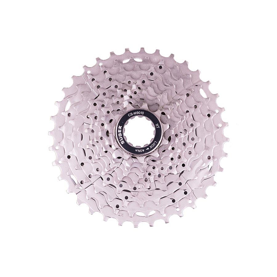 10-Speed Cassette, Argent, Vitesses: 10, 11-36D