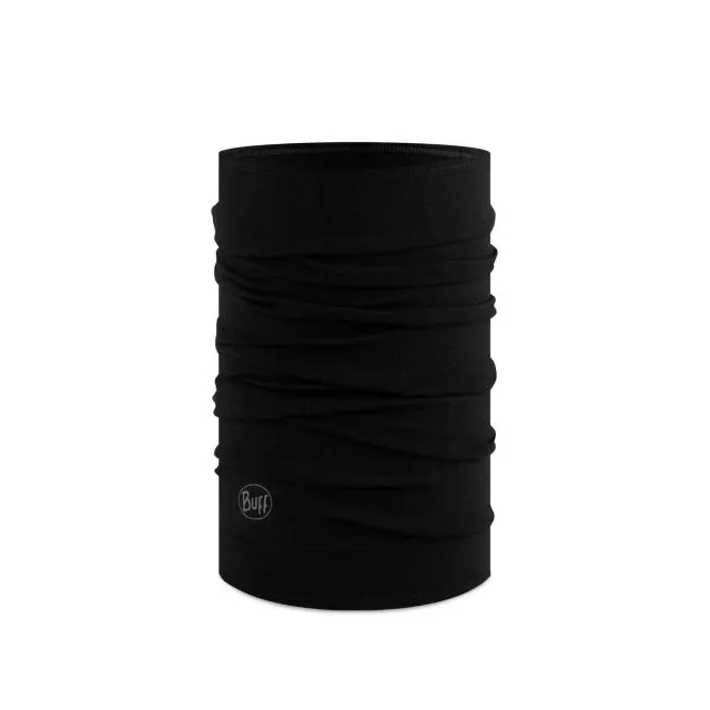 Cache cou Merino Midweight Solid Black