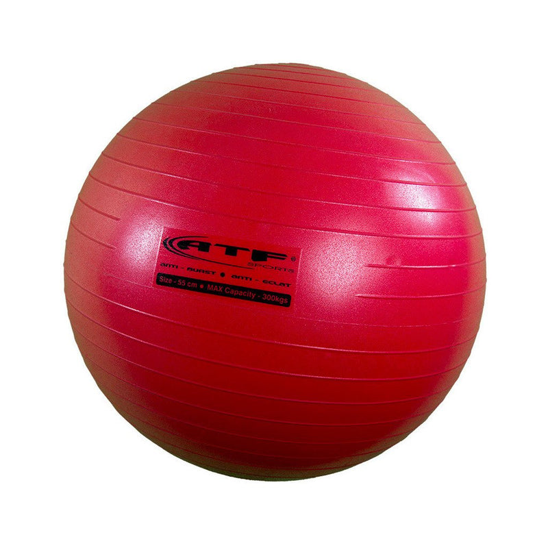 Ballon Exercice 55cm Rouge