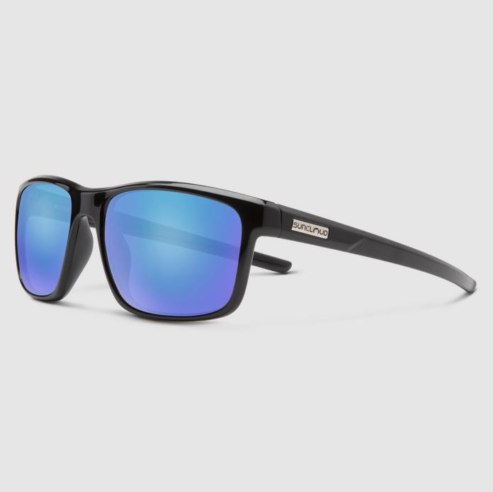 Respek + Black + Polarized Blue Mirror